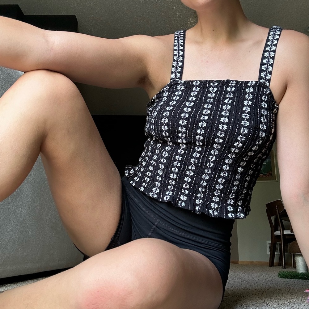 AMERICAN EAGLE square neck tank
